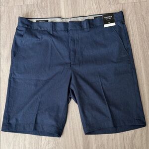 Nordstrom Dark Blue Flat Front Shorts